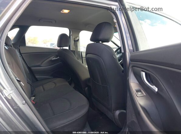 KMHH35LE4JU074865 2018 HYUNDAI ELANTRA GT Gray Widok naklejki z numerem VIN