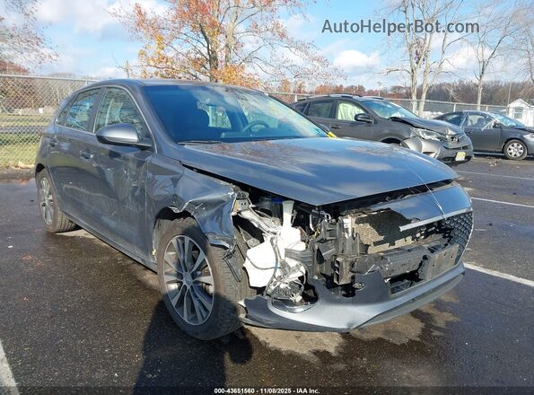 KMHH35LE4JU074865 2018 HYUNDAI ELANTRA GT Gray Przód prawy