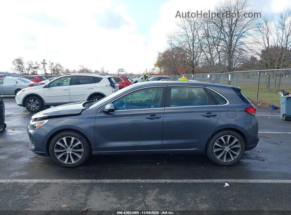 KMHH35LE4JU074865 2018 HYUNDAI ELANTRA GT Gray Widok wnętrza 360 stopni