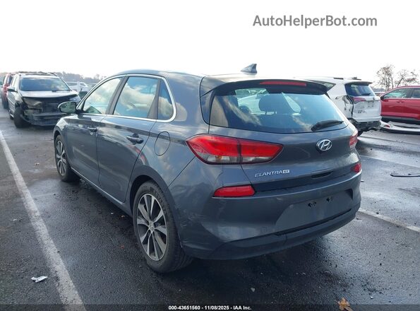 KMHH35LE4JU074865 2018 HYUNDAI ELANTRA GT Gray Tył lewy
