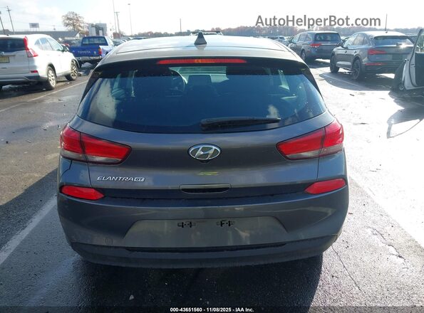 KMHH35LE4JU074865 2018 HYUNDAI ELANTRA GT Gray 