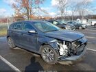2018 Hyundai Elantra Gt   Gray vin: KMHH35LE4JU074865