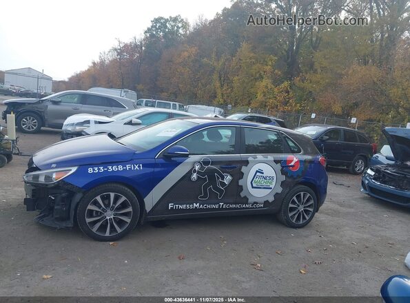 KMHH35LE9JU076787 2018 HYUNDAI ELANTRA GT Синий Панорамный вид салона 360°