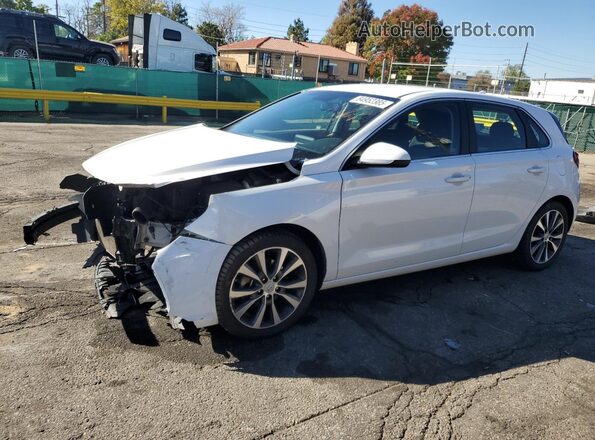 KMHH35LEXKU088920 2019 HYUNDAI ELANTRA White Przód lewy