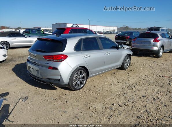 KMHH55LC1LU126819 2020 HYUNDAI ELANTRA GT Серебряный Задняя правая четверть