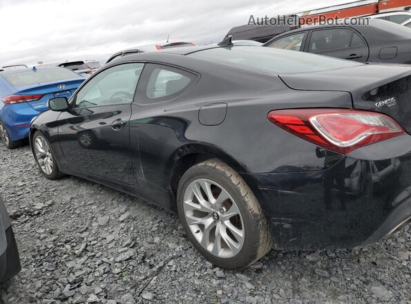 KMHHT6KJ5GU136299 2016 HYUNDAI GENESIS Black Trasero izquierdo