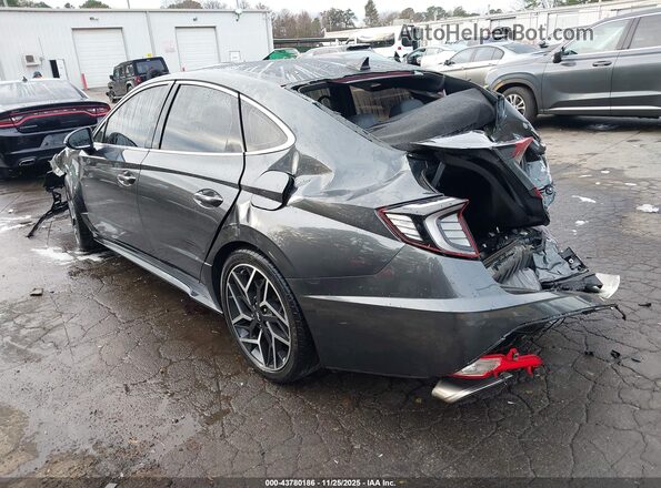 KMHL14JC8NA218159 2022 HYUNDAI SONATA Gray Tył lewy