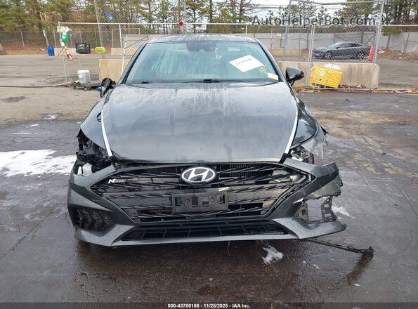 KMHL14JC8NA218159 2022 HYUNDAI SONATA Gray Widok wnętrza z tyłu
