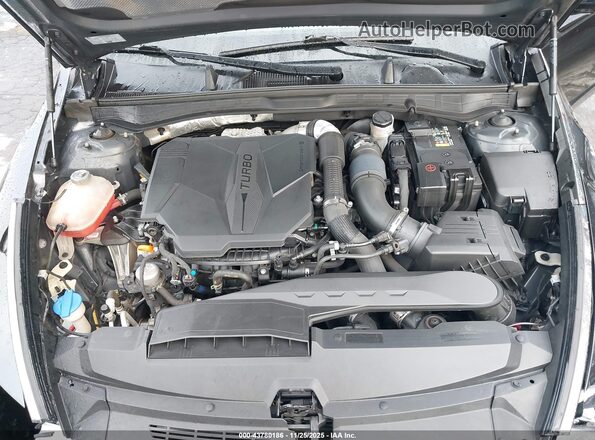 KMHL14JC8NA218159 2022 HYUNDAI SONATA Gray Widok z tyłu