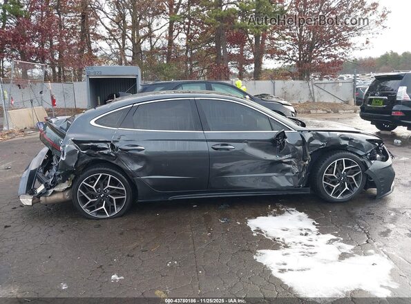 KMHL14JC8NA218159 2022 HYUNDAI SONATA Gray Widok wnętrza 360 stopni