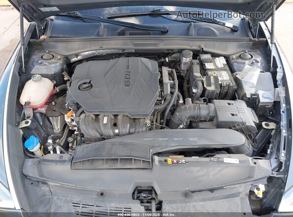 KMHL24JA0NA223447 2022 HYUNDAI SONATA Серый Вид сзади