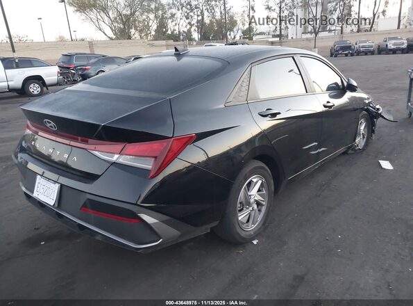 KMHLL4DG9SU853300 2025 HYUNDAI ELANTRA Black Rear right