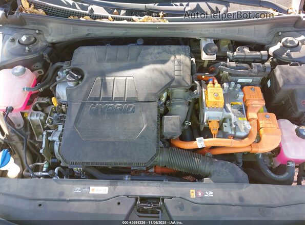 KMHLM4AJ4NU020862 2022 HYUNDAI ELANTRA HYBRID Black Widok z tyłu