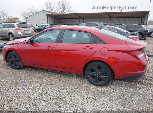 KMHLM4AJ8NU027944 2022 HYUNDAI ELANTRA HYBRID Красный Панорамный вид салона 360°