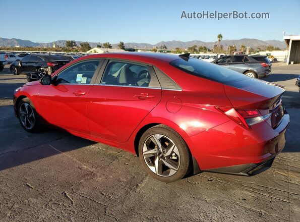KMHLP4AG9PU588930 2023 HYUNDAI ELANTRA Красный Задняя левая четверть
