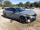 2021 Hyundai Elantra N Line Серый vin: KMHLR4AF0MU147555