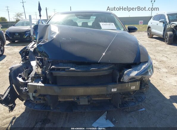 KMHLS4AG8PU417259 2023 HYUNDAI ELANTRA Черный Вид задней части салона