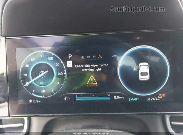 KMHLS4DG9RU823324 2024 HYUNDAI ELANTRA White Vista de los asientos traseros