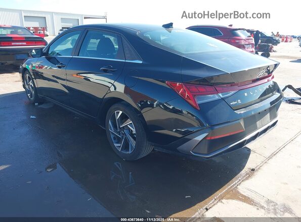 KMHLS4DGXRU707419 2024 HYUNDAI ELANTRA Black Задня ліва чверть