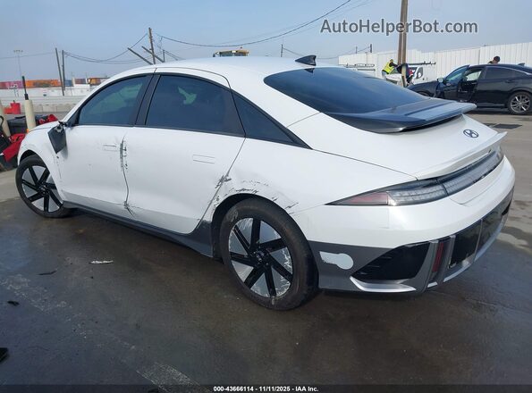KMHM14AB3SA085933 2025 HYUNDAI IONIQ 6 White Задня ліва чверть