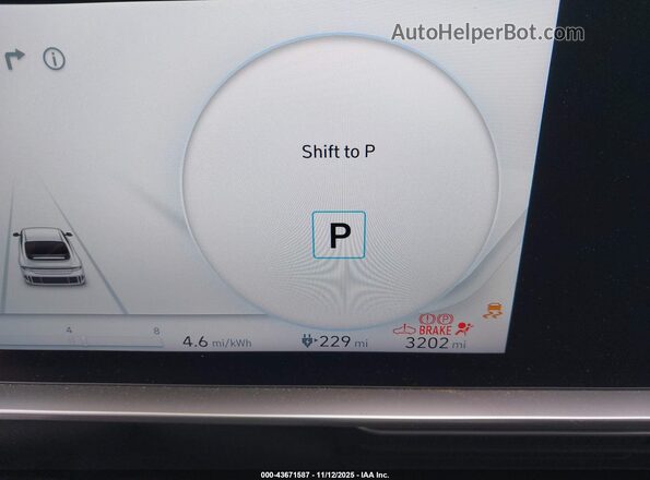 KMHM24AC3SA083881 2025 HYUNDAI IONIQ 6 Gray უკანა სავარძლების ხედი