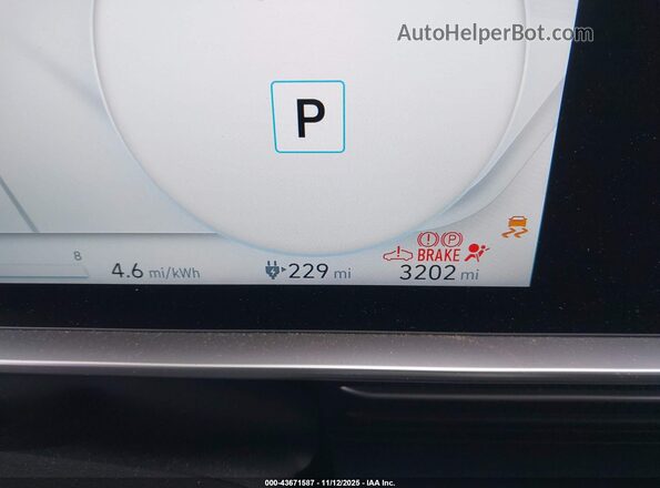 KMHM24AC3SA083881 2025 HYUNDAI IONIQ 6 Gray 
