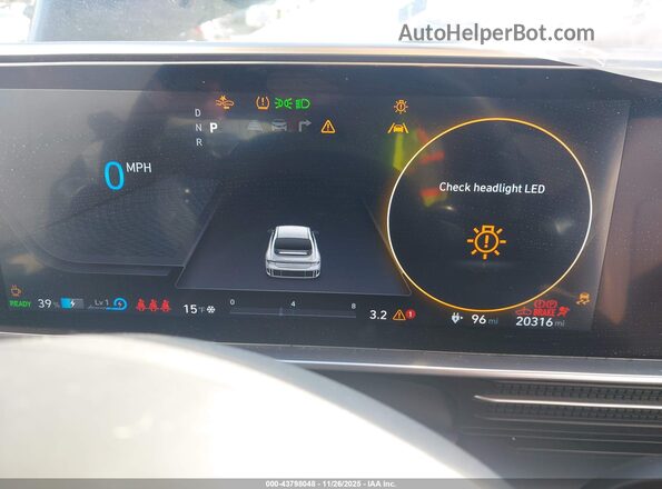 KMHM34AA2SA084645 2025 HYUNDAI IONIQ 6 Черный Вид задних сидений
