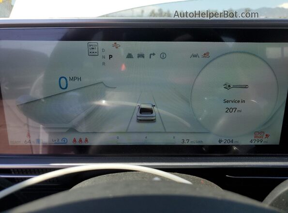 KMHM34AA7SA098850 2025 HYUNDAI IONIQ Белый Вид щитка приборов