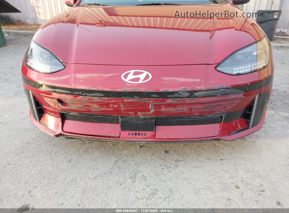 KMHM34AC2PA038578 2023 HYUNDAI IONIQ 6 Красный Вид спереди