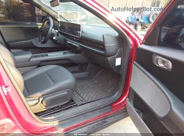 KMHM34AC2PA038578 2023 HYUNDAI IONIQ 6 Красный Вид салона спереди