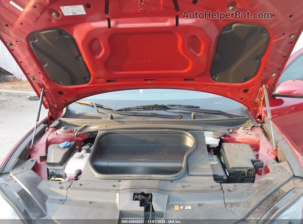 KMHM34AC2PA038578 2023 HYUNDAI IONIQ 6 Красный Вид сзади