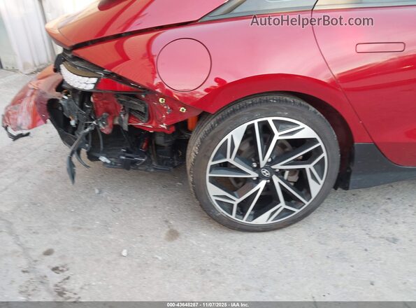 KMHM34AC2PA038578 2023 HYUNDAI IONIQ 6 Красный 