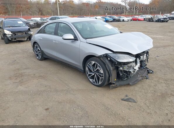 KMHM34AC6RA055533 2024 HYUNDAI IONIQ 6 Silver Передня права чверть
