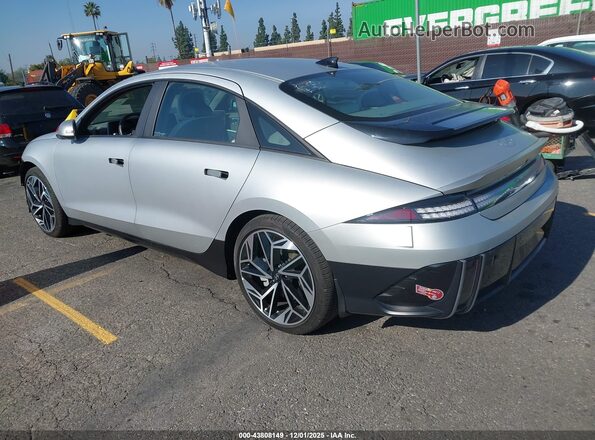KMHM34ACXPA040675 2023 HYUNDAI IONIQ 6 Gray Rear left