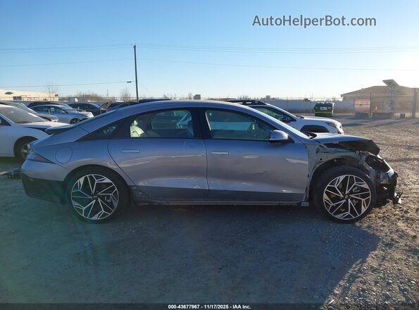 KMHM34ACXPA051062 2023 HYUNDAI IONIQ 6 Gray Vista interior de 360 grados