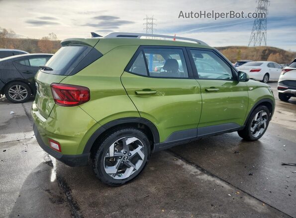 KMHRC8A31MU103475 2021 HYUNDAI VENUE Green Tył prawy