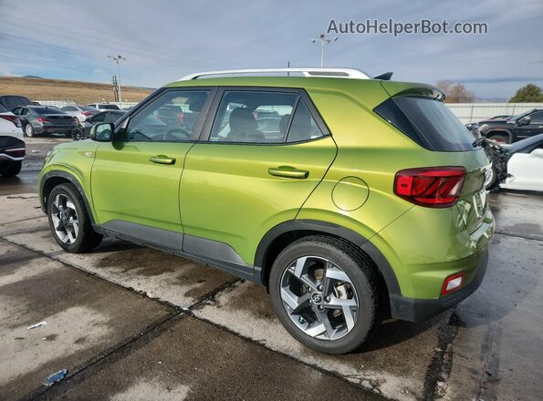 KMHRC8A31MU103475 2021 HYUNDAI VENUE Green Tył lewy