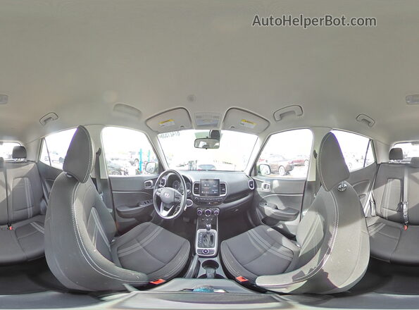 KMHRC8A31MU103475 2021 HYUNDAI VENUE Green Widok wnętrza 360 stopni
