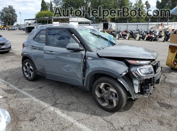 KMHRC8A31PU221871 2023 HYUNDAI VENUE Серый Передняя правая четверть