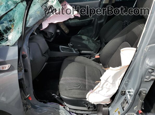 KMHRC8A31PU221871 2023 HYUNDAI VENUE Серый Вид салона спереди
