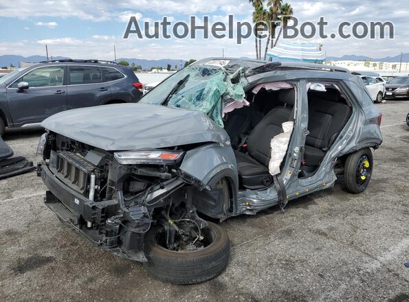 KMHRC8A31PU221871 2023 HYUNDAI VENUE Серый Передняя левая четверть