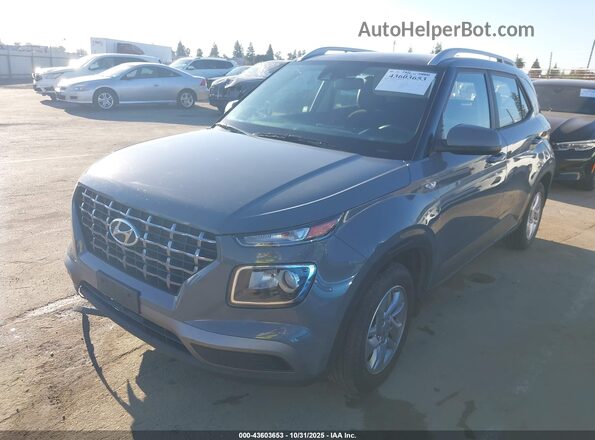 KMHRC8A33LU030785 2020 HYUNDAI VENUE Gray Առջևի ձախ երեք քառորդ տեսարան