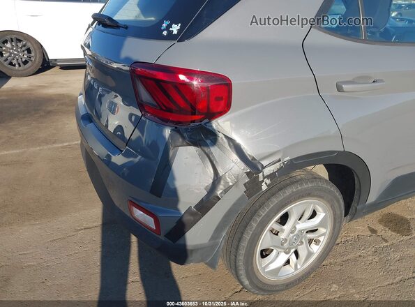 KMHRC8A33LU030785 2020 HYUNDAI VENUE Gray Դիմացի տեսք
