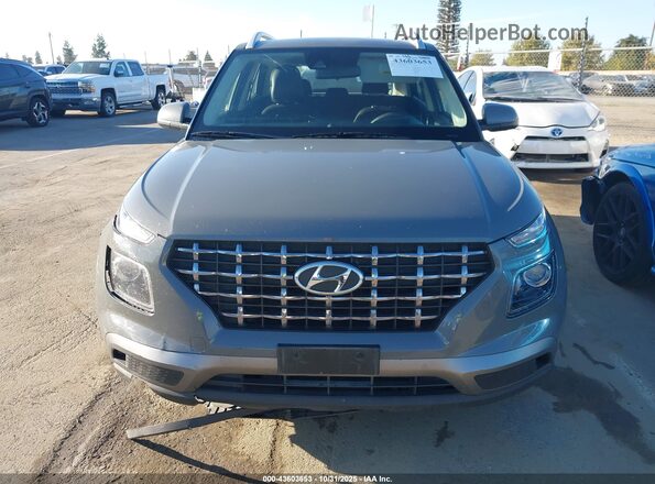 KMHRC8A33LU030785 2020 HYUNDAI VENUE Gray Սարքավորումների վահանակի տեսք