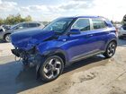 2021 Hyundai Venue Sel Blue vin: KMHRC8A34MU090365