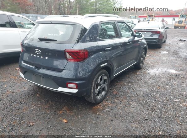 KMHRC8A35RU293210 2024 HYUNDAI VENUE Синий Задняя правая четверть