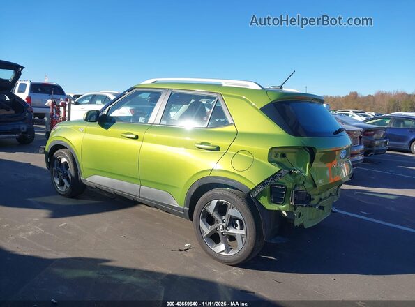 KMHRC8A36RU332807 2024 HYUNDAI VENUE Green Հետևի ձախ