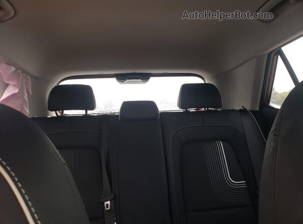 KMHRC8A37RU325140 2024 HYUNDAI VENUE Красный Вид задних сидений