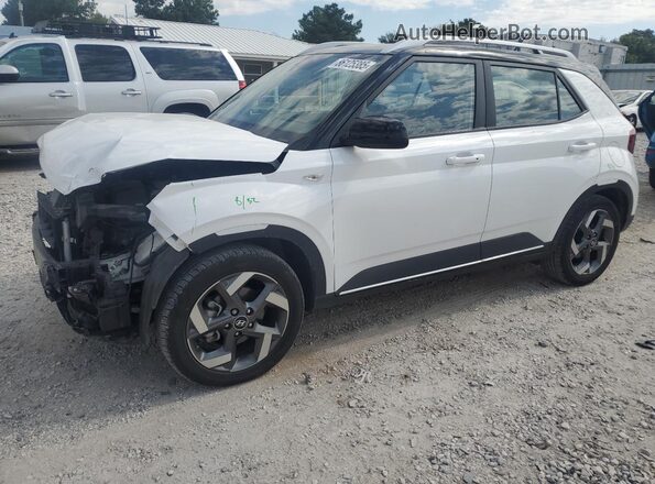 KMHRC8A39RU289113 2024 HYUNDAI VENUE Белый Передняя левая четверть