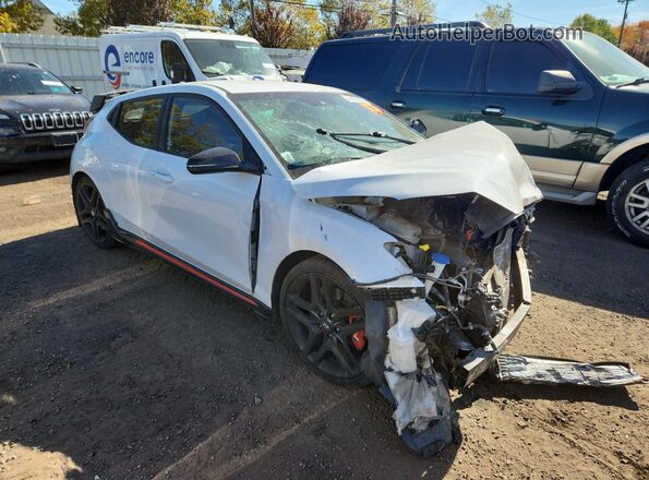 KMHT36AH2LU005446 2020 HYUNDAI VELOSTER White Przód prawy